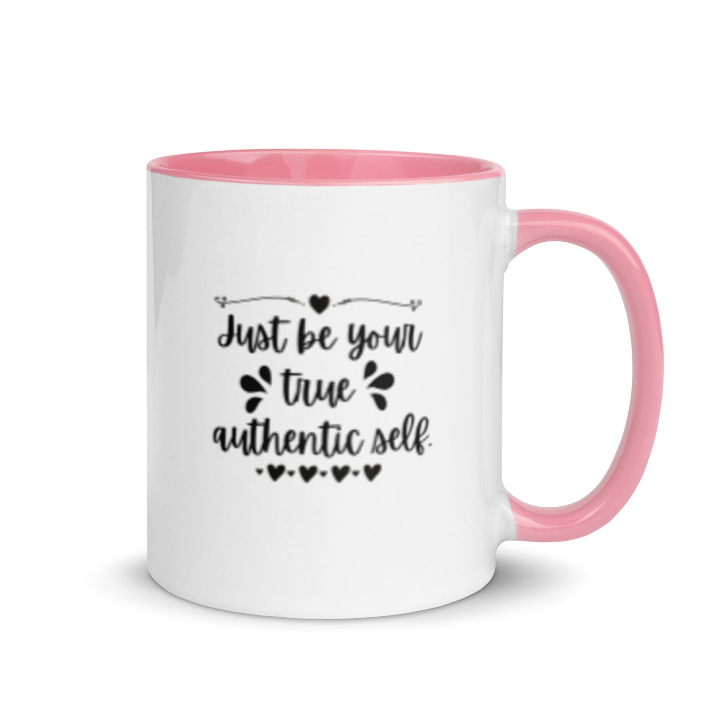 Taza de café inspiradora Serenidad espiritual: verdadera reflexión sobre uno mismo