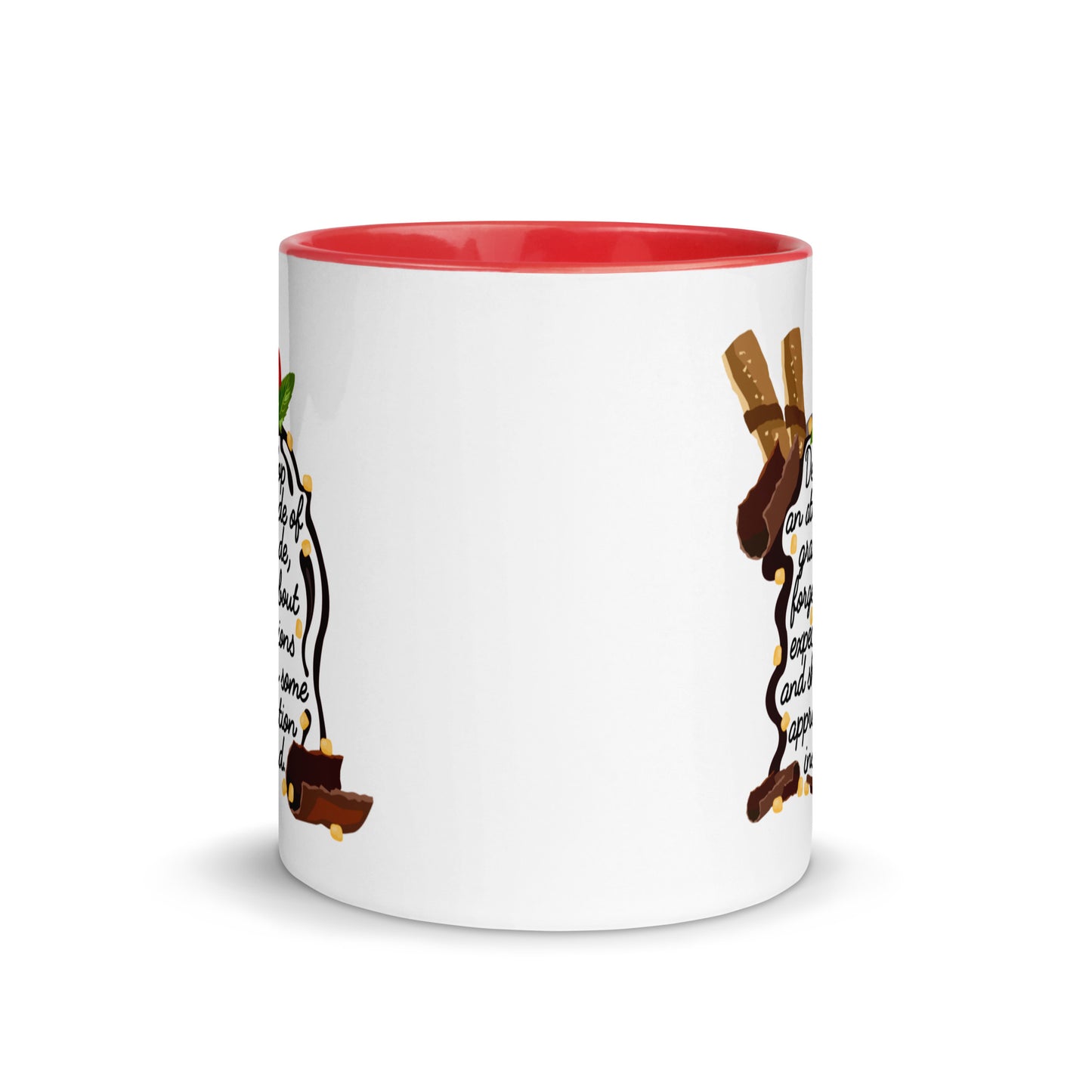 Taza de café espresso con mensaje Gratitude Glow: Appreciation