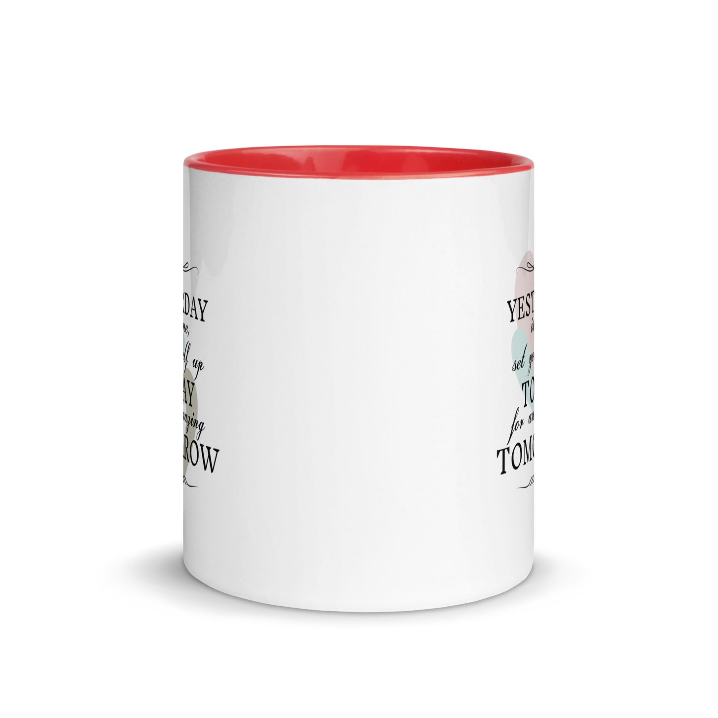 Taza de café inspiradora La promesa del mañana