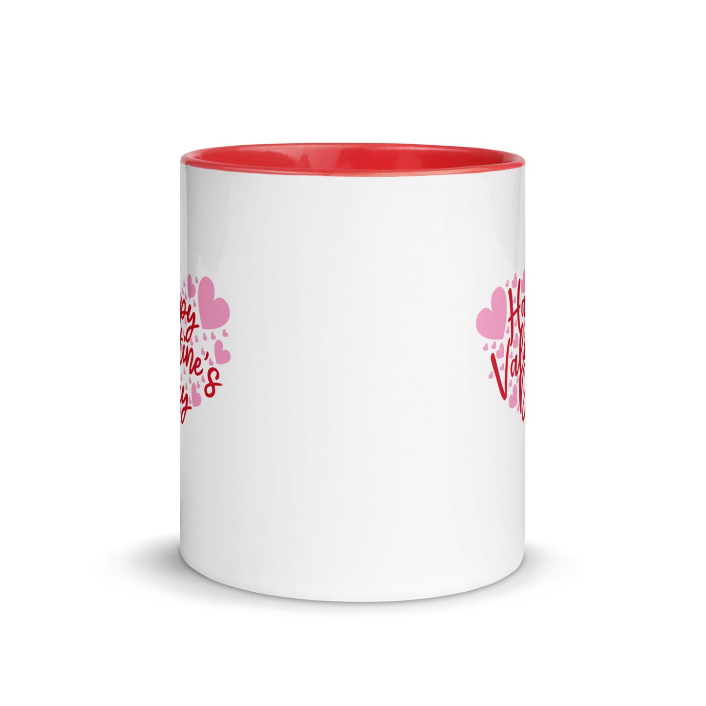 Taza de café con saludos sinceros para el día de San Valentín