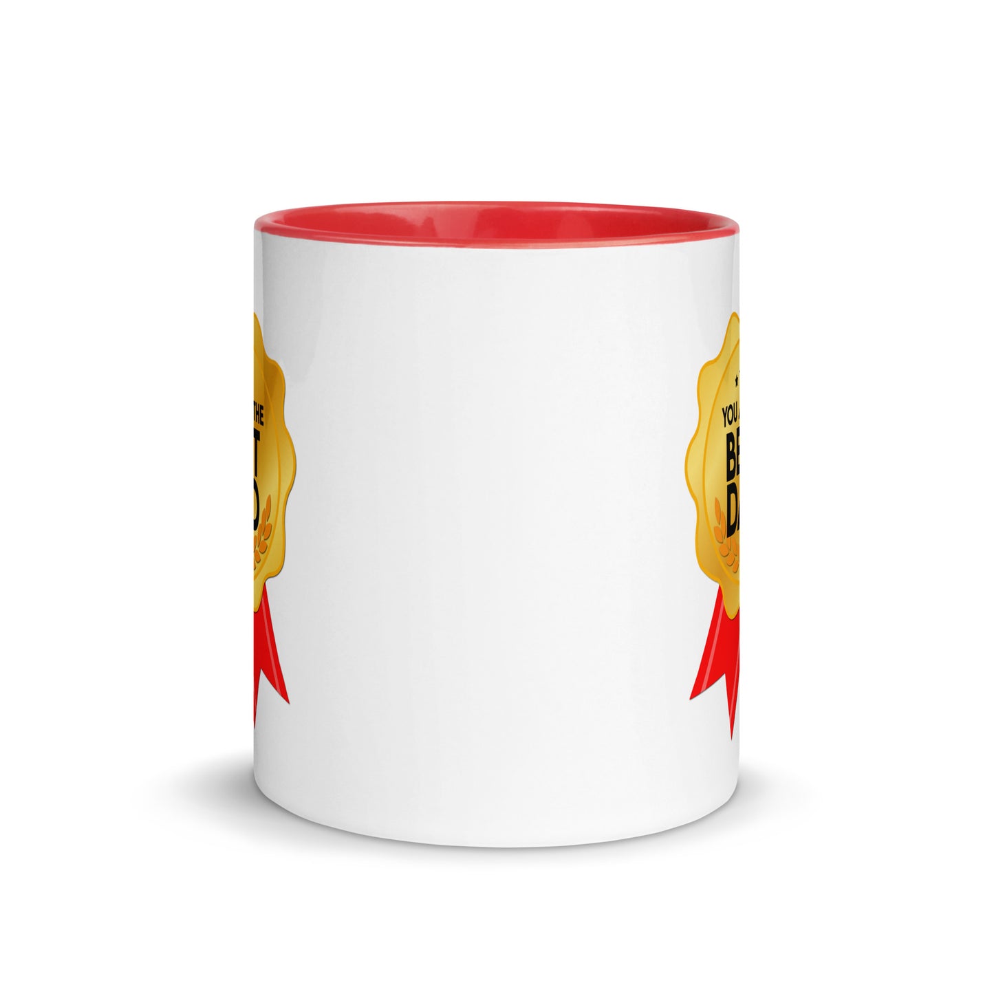 Taza de café con motivo de celebración "Eres el mejor papá"