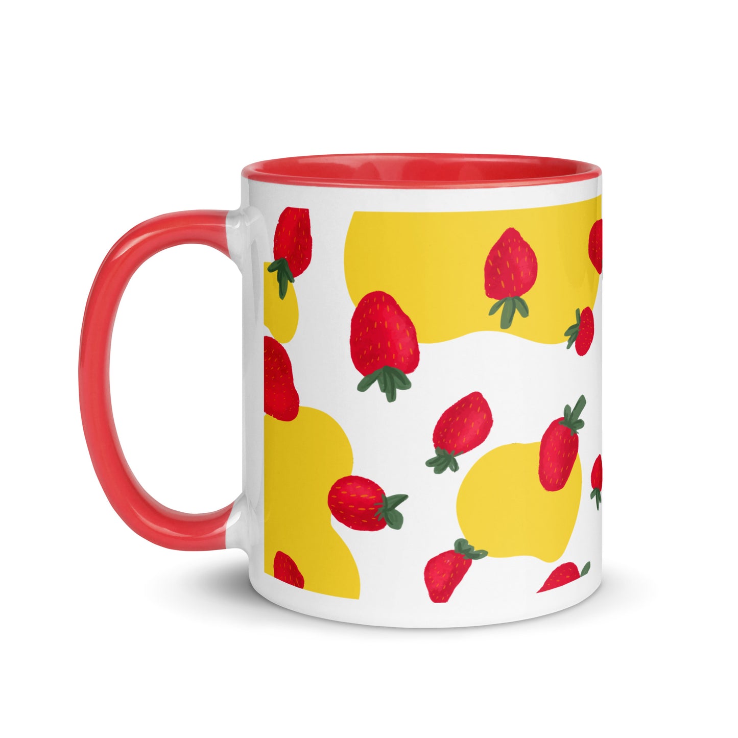 Taza de café armonía de bayas dulces