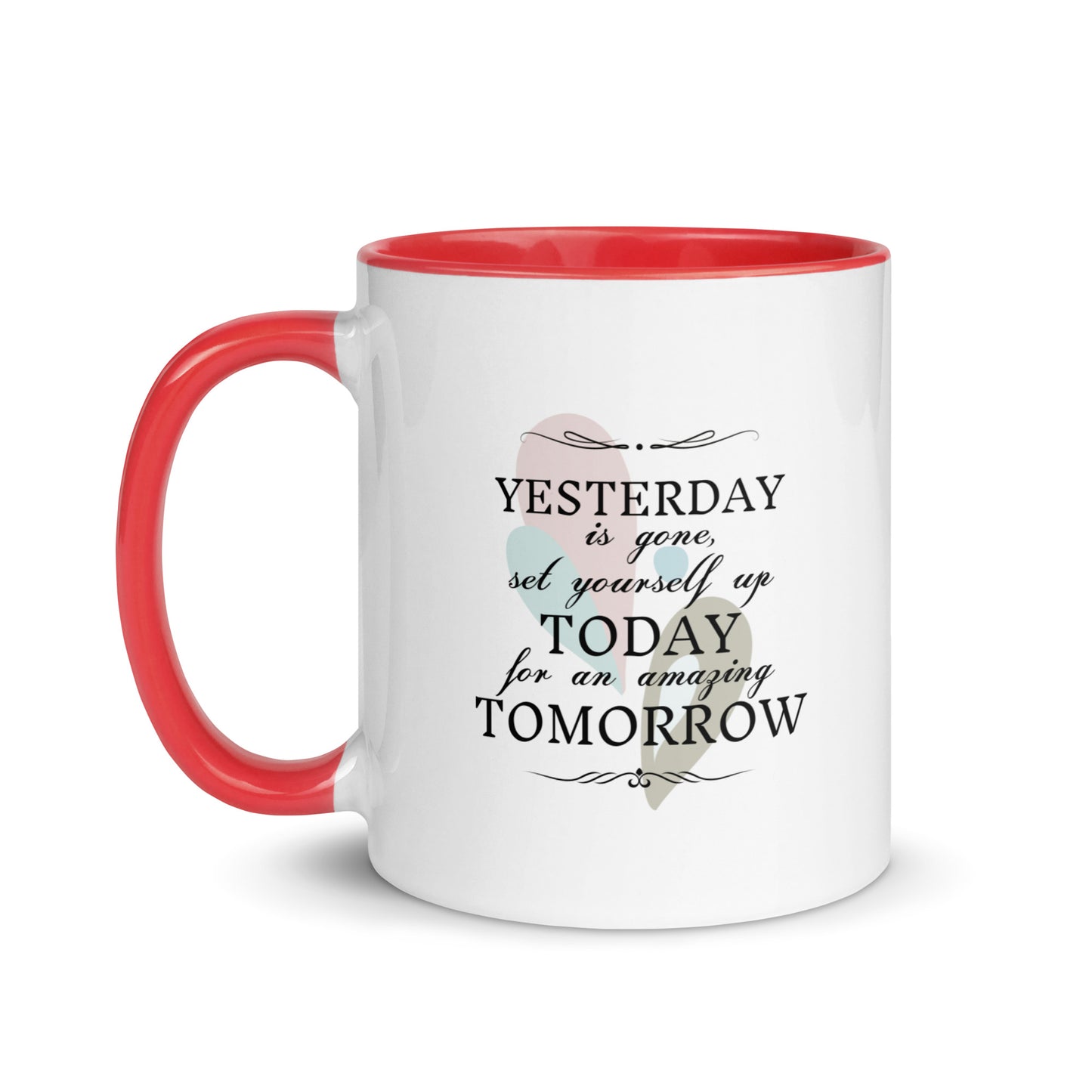 Taza de café inspiradora La promesa del mañana