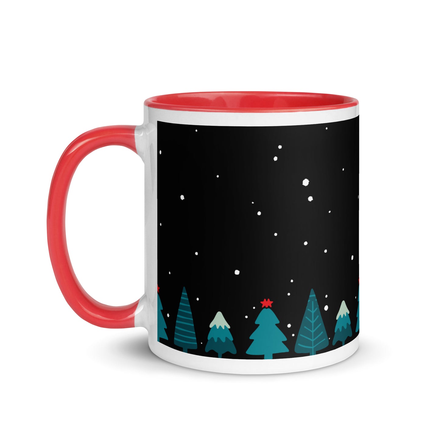 Taza caprichosa de invierno Let it Snow
