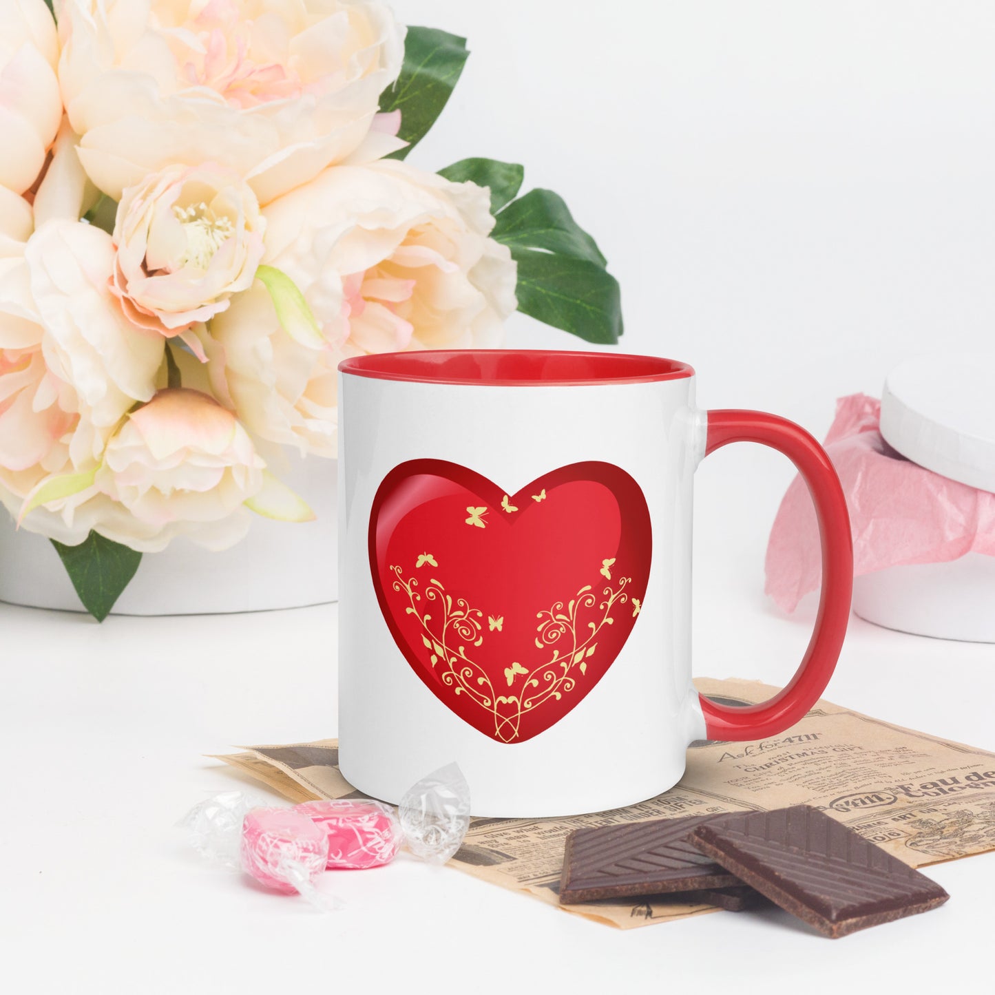 Taza de café Love's Butterfly Haven
