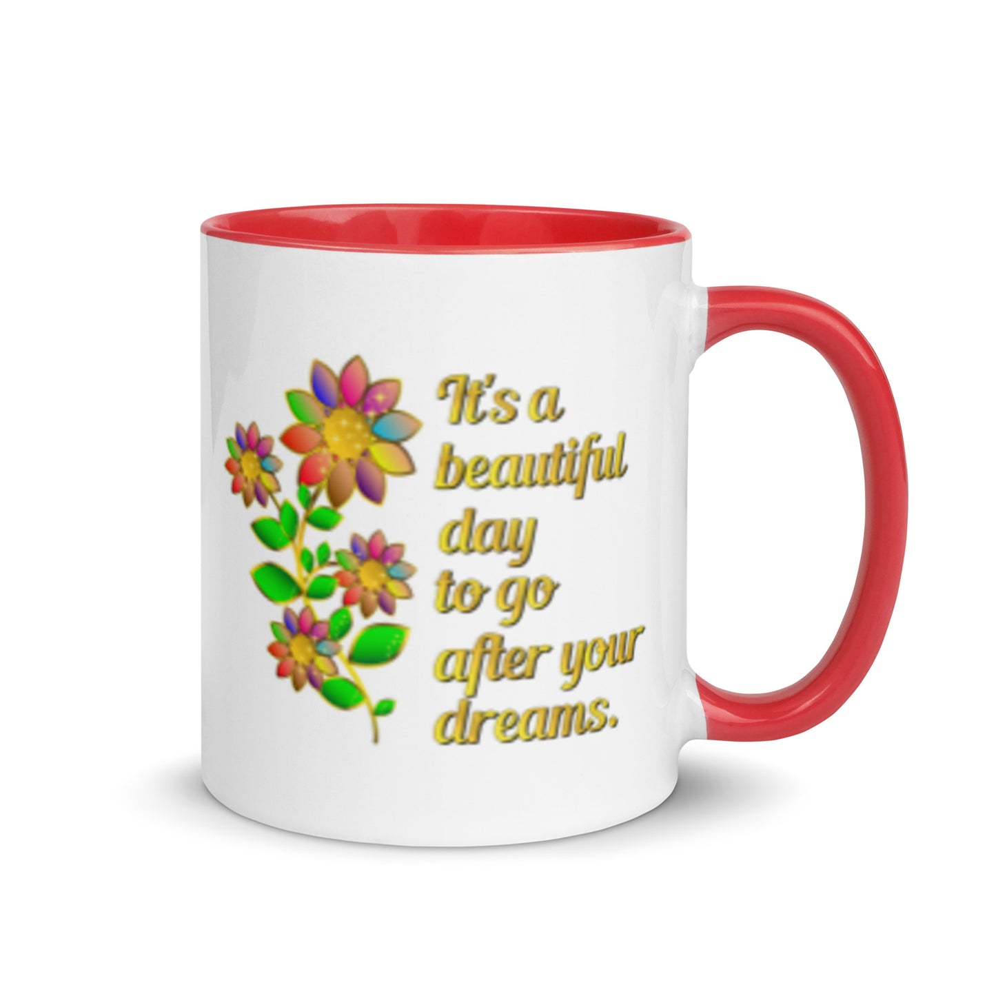Persigue tus sueños: taza de café inspiradora