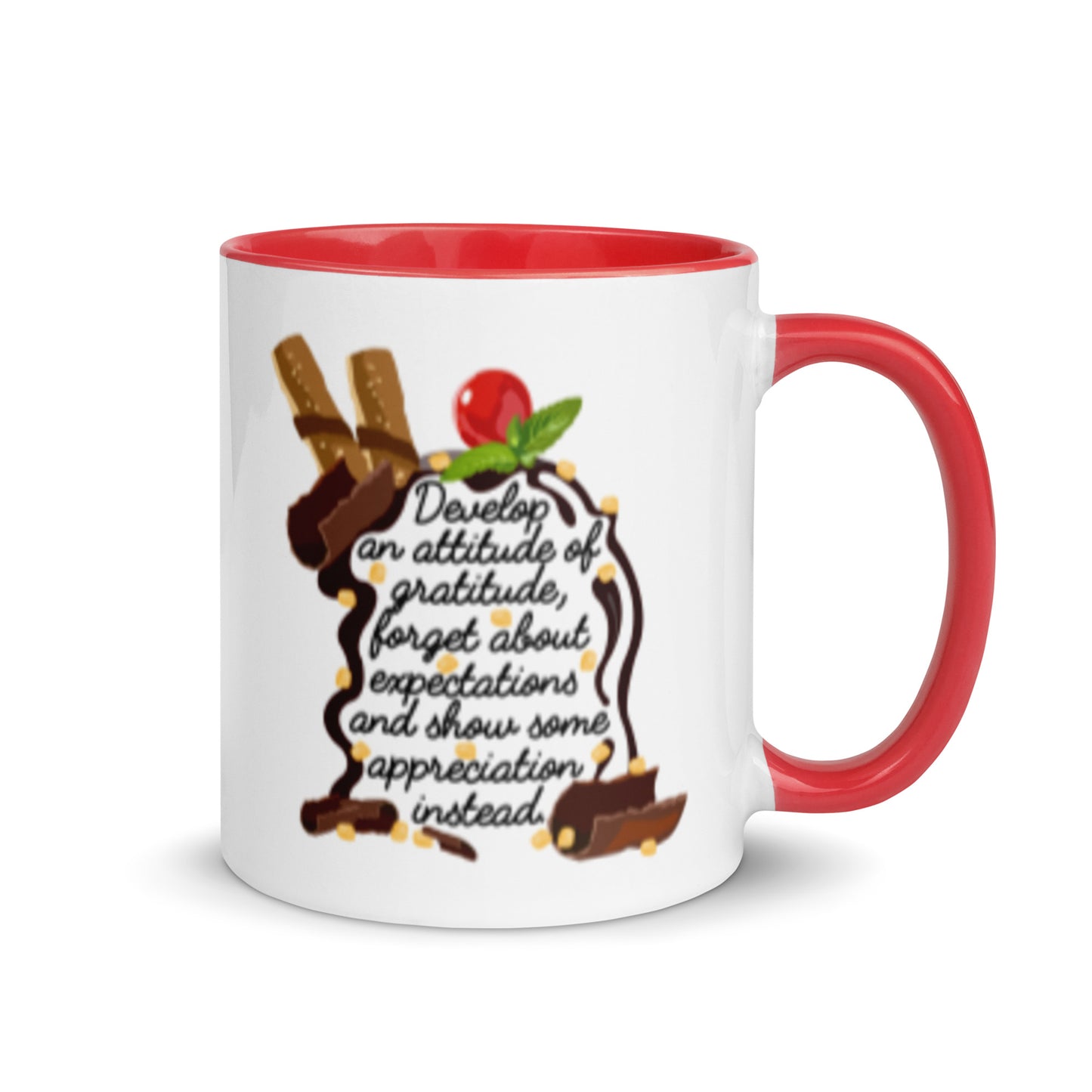 Taza de café espresso con mensaje Gratitude Glow: Appreciation