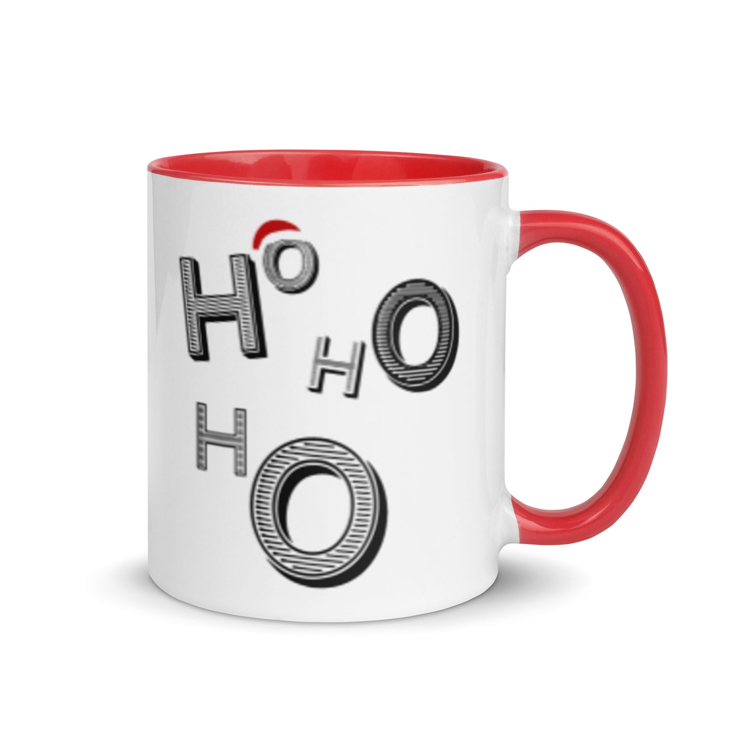 Taza de café con el texto "Hohoho" de Papá Noel