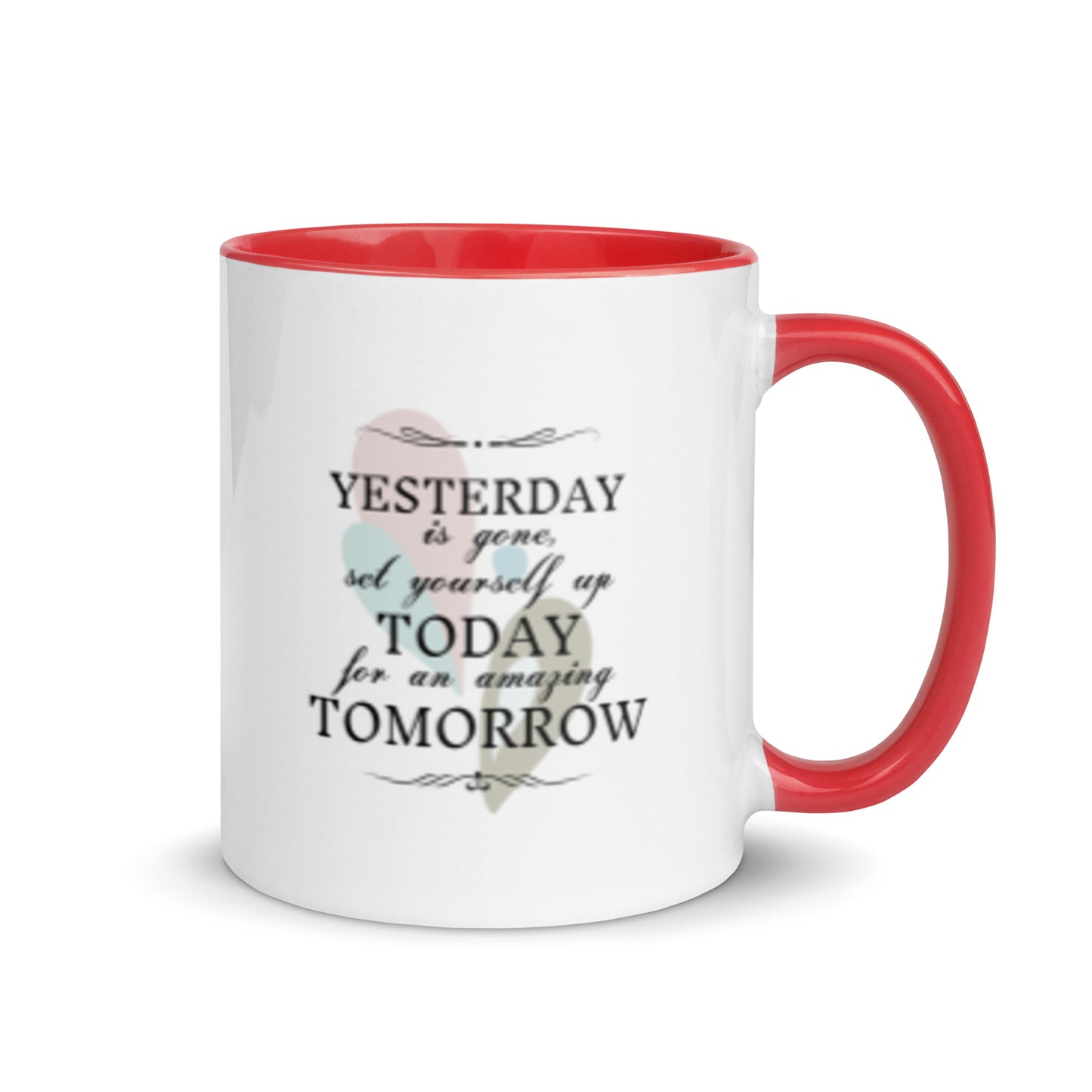Taza de café inspiradora La promesa del mañana