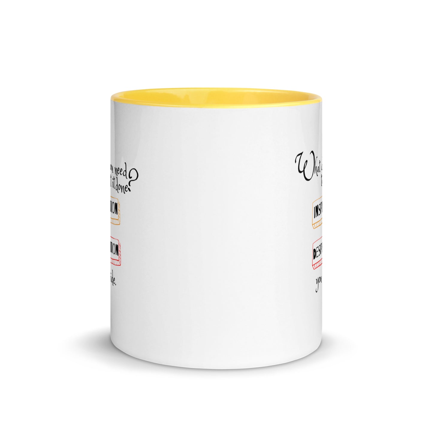 Taza Java Jolt: inspiración vs desesperación