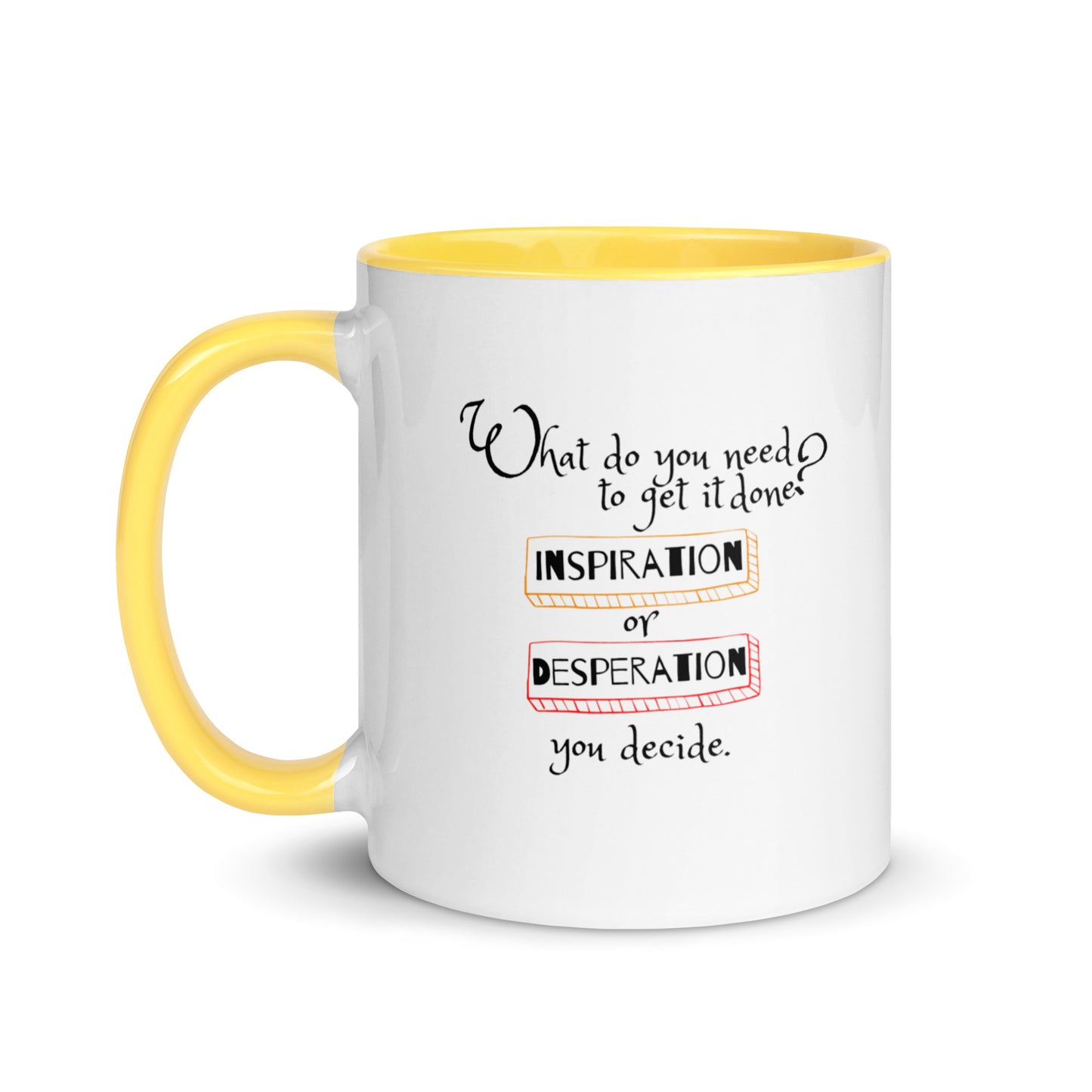 Taza Java Jolt: inspiración vs desesperación