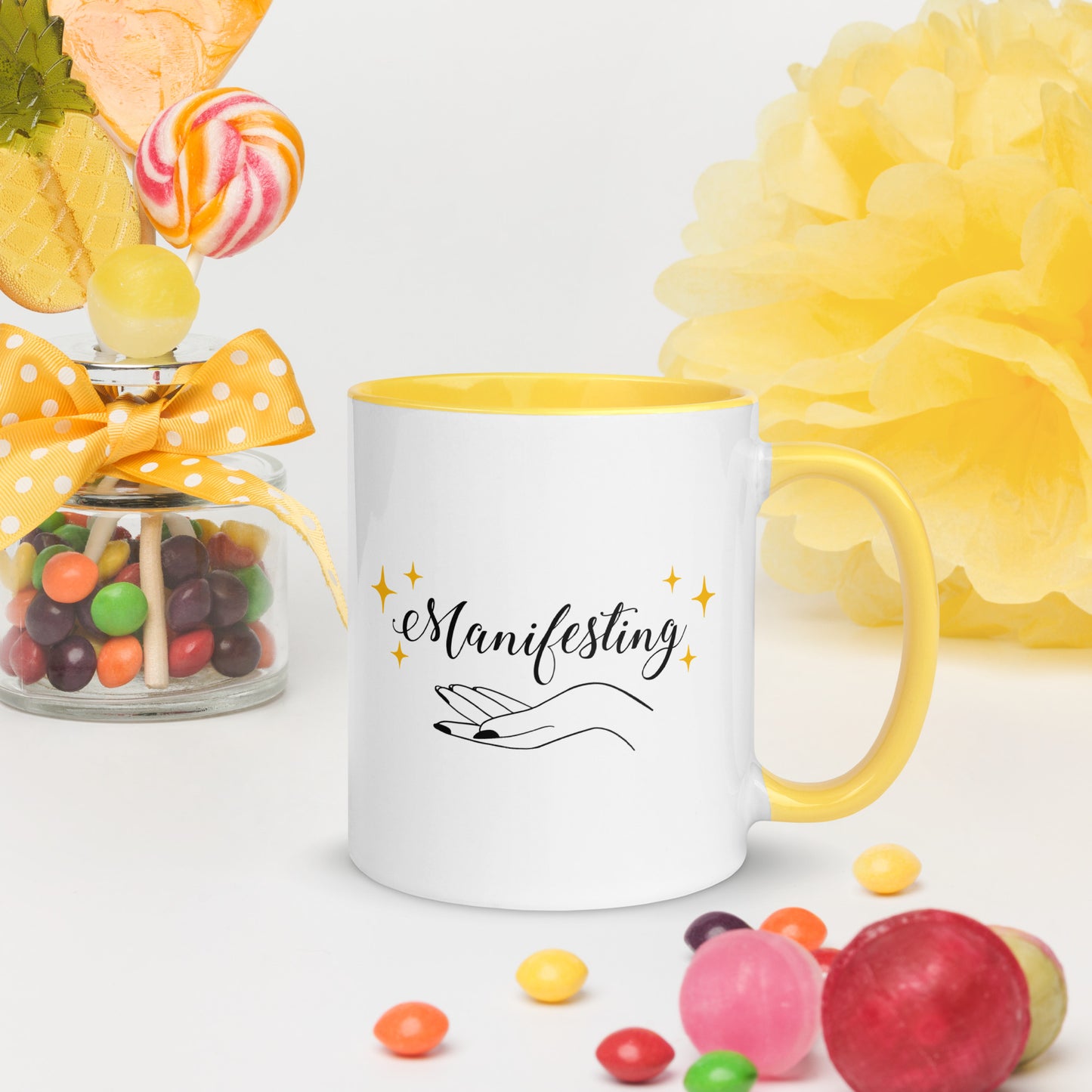 Taza de café Empowerment Grasp: Manifestación de magia