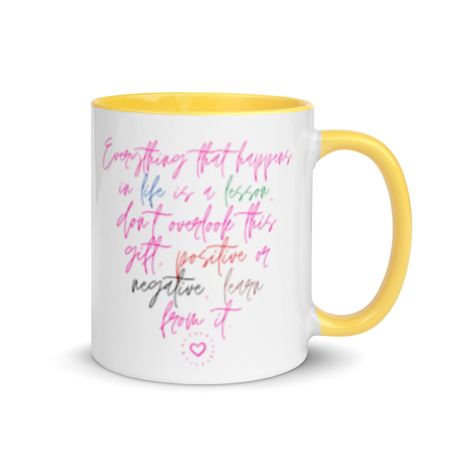 Abraza cada experiencia: Lecciones de vida Taza de café