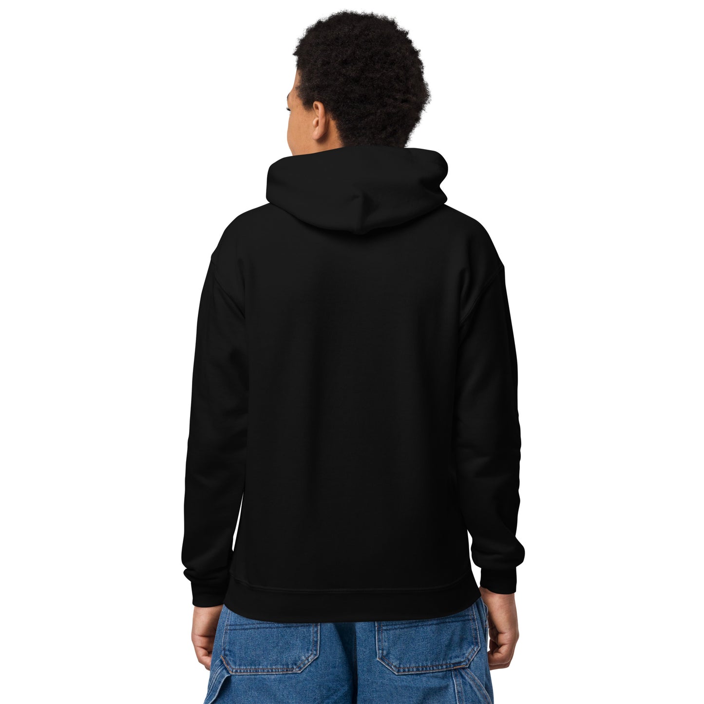 “Adorable Mummy Dino” Youth Hoodie – Cozy Halloween Dinosaur Hoodie with Front Pouch