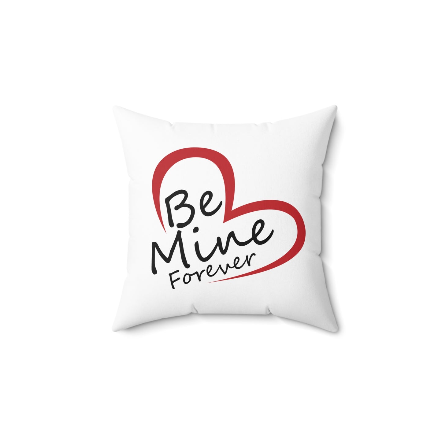 Forever Love Heart Embrace Throw Pillow