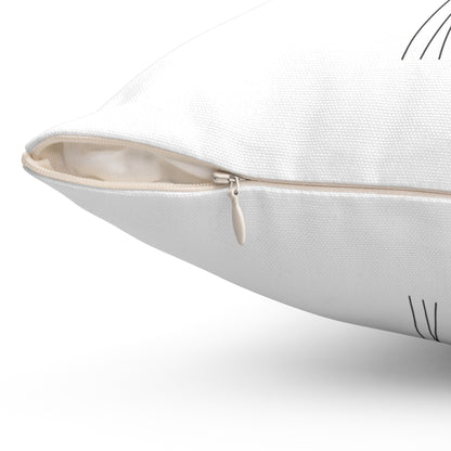 Cada día es un nuevo comienzo, almohada decorativa con gráfico blanco, decoración de habitación motivacional, almohada decorativa de poliéster, almohada decorativa de 20 x 20 pulgadas