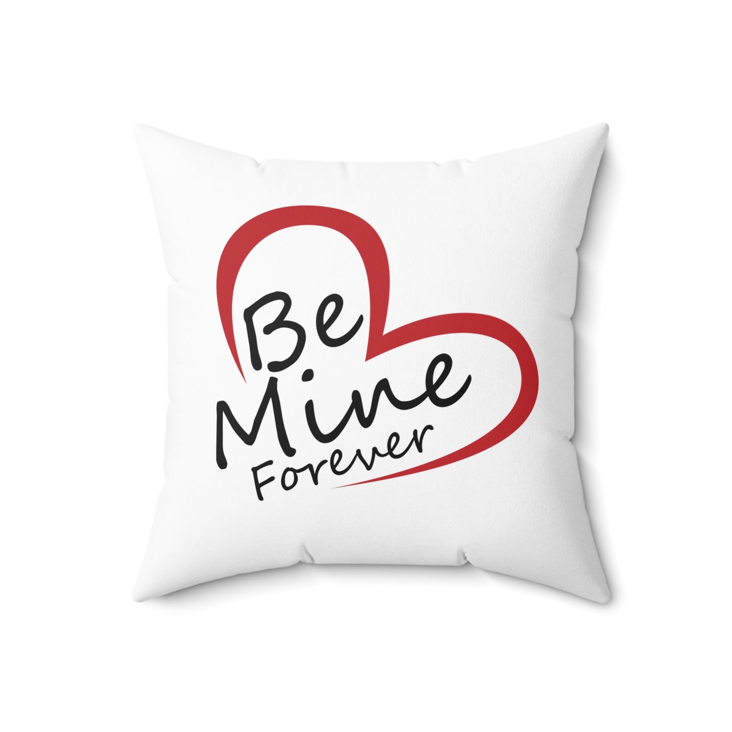 Forever Love Heart Embrace Throw Pillow