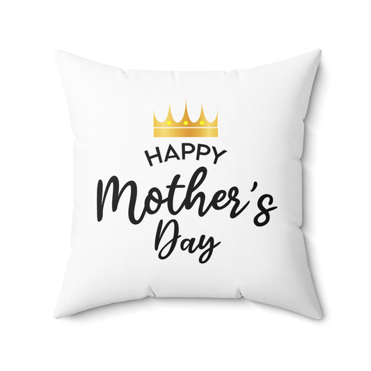 Almohada decorativa blanca Serenity para el Día de la Madre