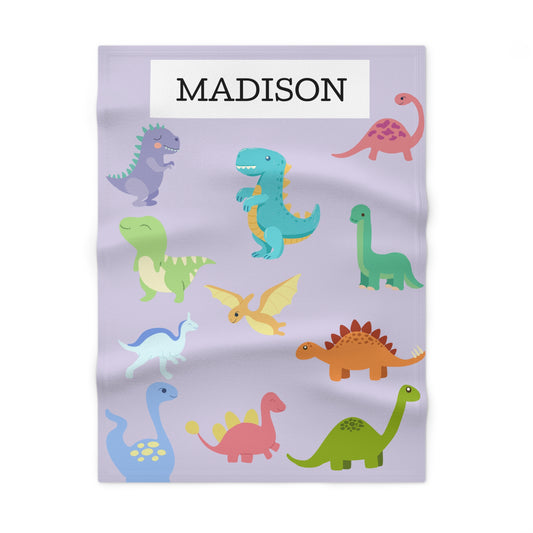 Couverture polaire douce pour bébé Snuggle Saurus