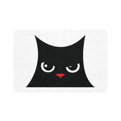 Whisker Wonderland Cat Face Pet Food Mat