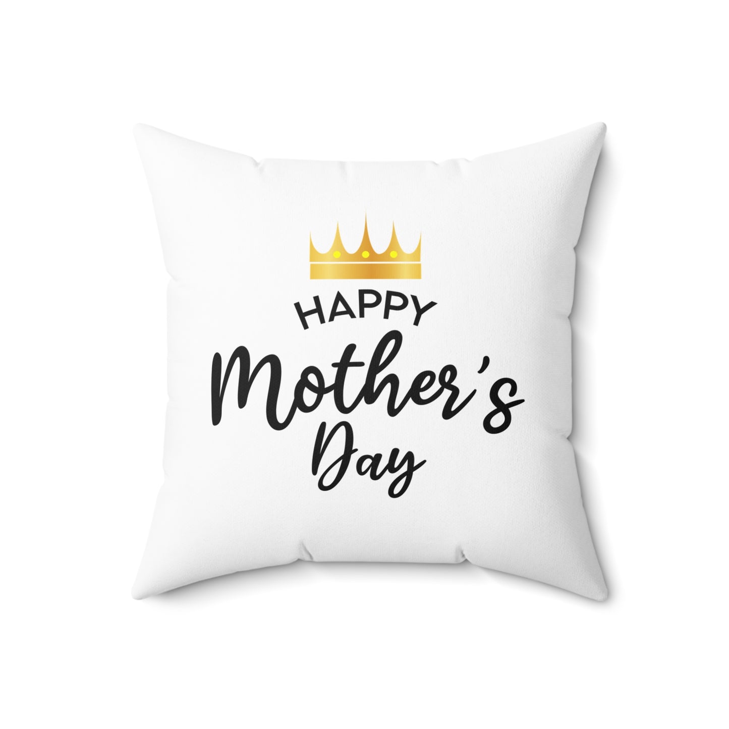 Mother’s Day Serenity White Throw Pillow