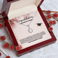 Personalized Congratulations Graduate,  A New Chapter Begins- Eternal Hope Necklace