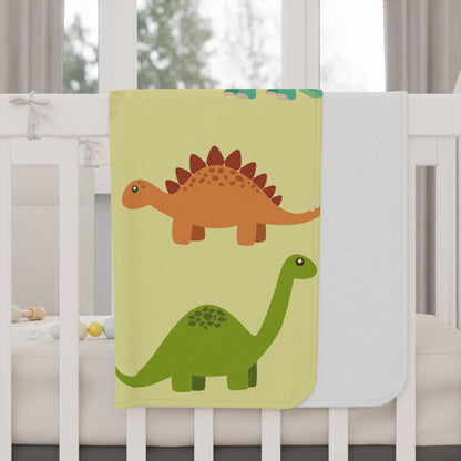 Manta personalizada para niños pequeños Sunny Dino