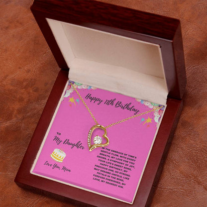 Happy 11th Birthday Jewelry Gift for Daughter from Mom | Meaningful Jewelry Keepsake for Girls