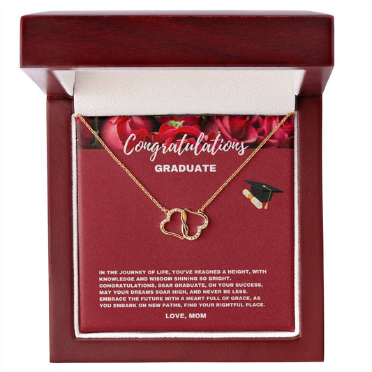 Congratulations Graduate, Embrace The Future- Everlasting Love Necklace