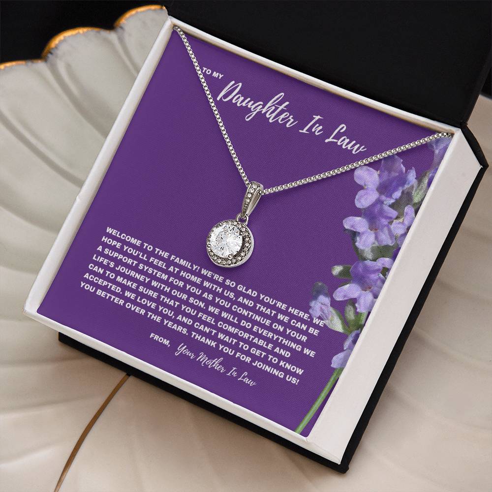 Jewelry Gift To Welcome New Daughter In Law - Eternal Hope Necklace