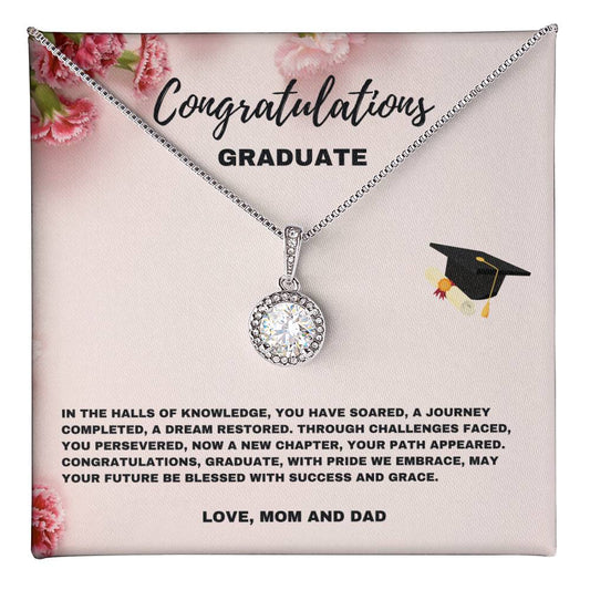 Congratulations Graduate,  A New Chapter Begins- Eternal Hope Necklace