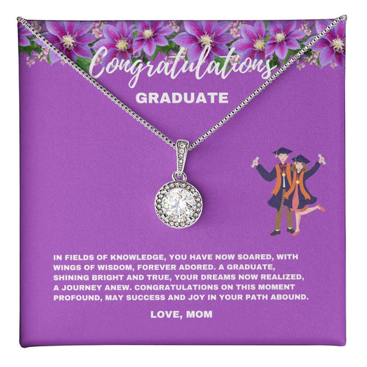 Congratulations Graduate, Shining Bright And True- Eternal Hope Necklace