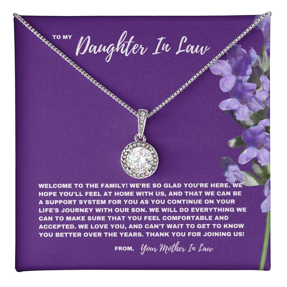 Jewelry Gift To Welcome New Daughter In Law - Eternal Hope Necklace