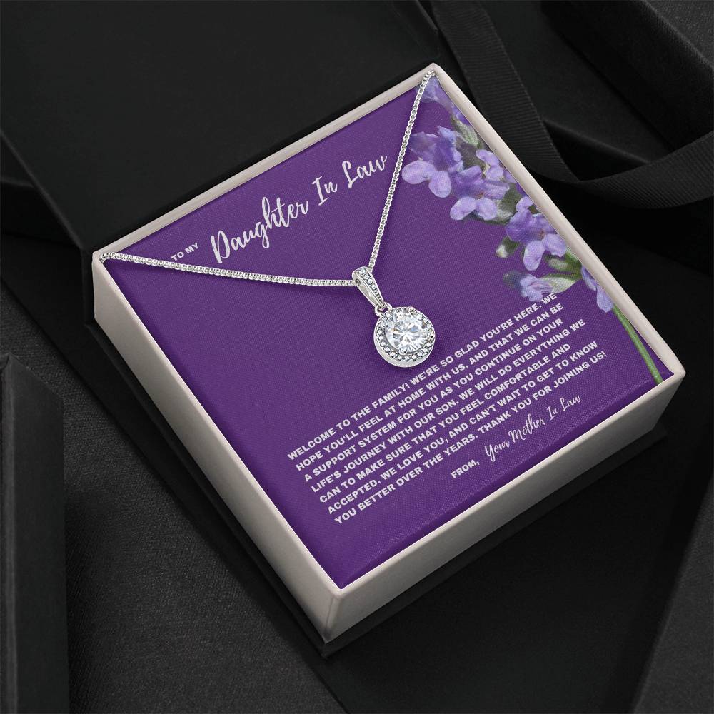 Jewelry Gift To Welcome New Daughter In Law - Eternal Hope Necklace