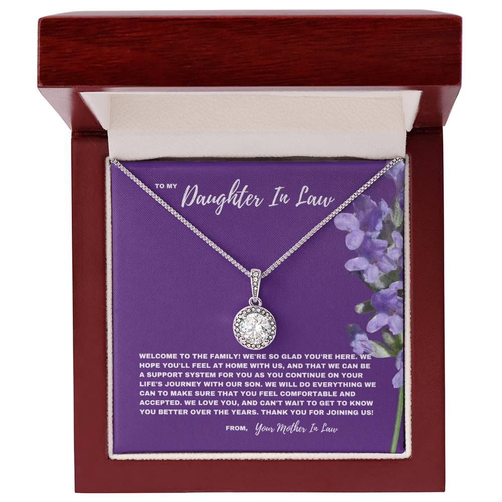 Jewelry Gift To Welcome New Daughter In Law - Eternal Hope Necklace