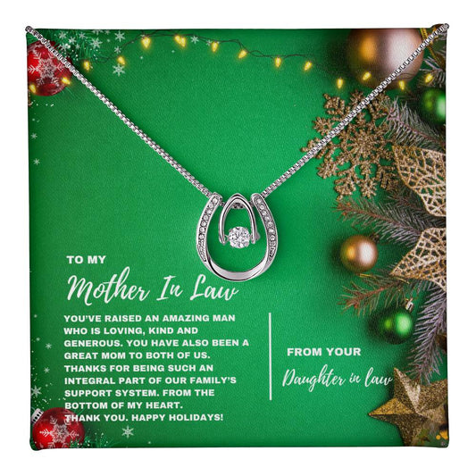 To My Mother-In-Law: A Loving Christmas Necklace from Your Daughter-in-Law