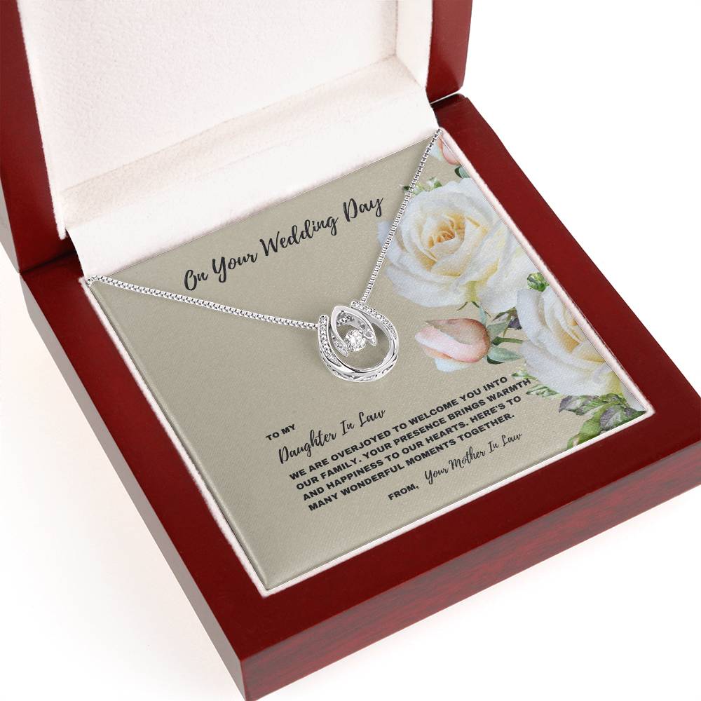 Happiness and Warmth Necklace for Daughter-In-Law | Lucky In Love