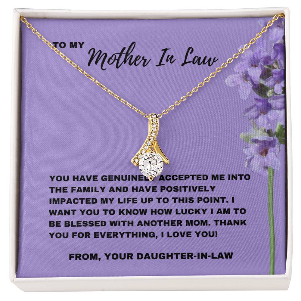 Lucky to Have Another Mom: Heartfelt Jewelry Gift for My Mother-in-Law