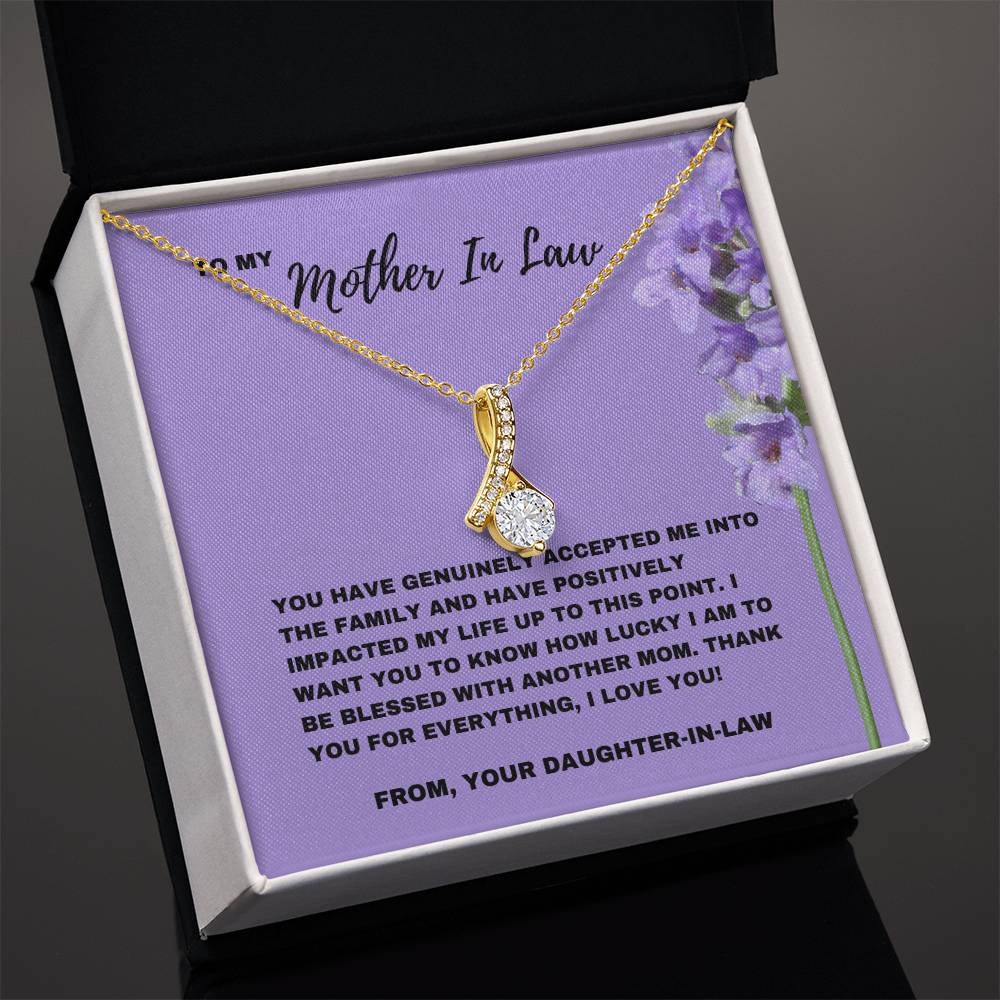 Lucky to Have Another Mom: Heartfelt Jewelry Gift for My Mother-in-Law