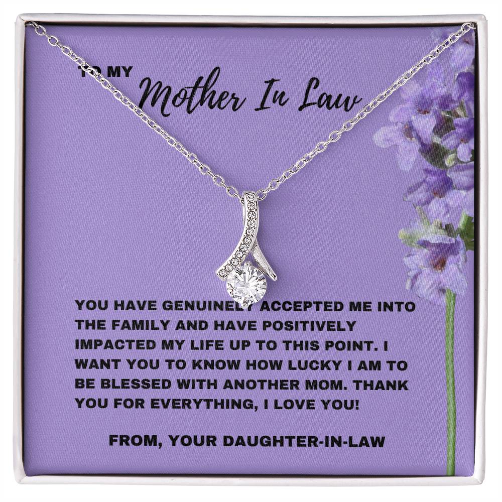 Lucky to Have Another Mom: Heartfelt Jewelry Gift for My Mother-in-Law