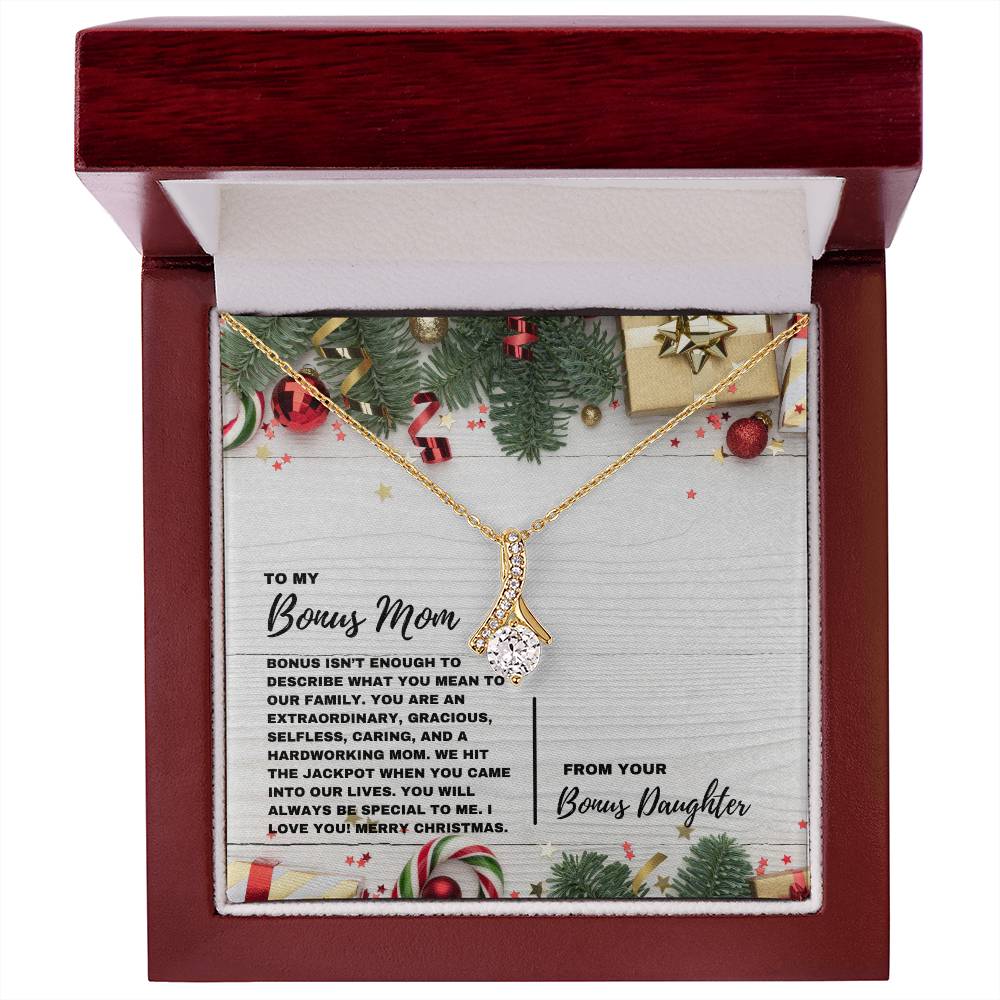 To My Bonus Mom: A Christmas Necklace for an Extraordinary Woman