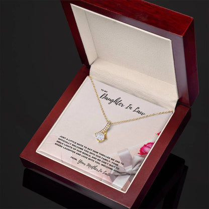 Thrilled to Have You | Welcome Necklace for Daughter-In-Law