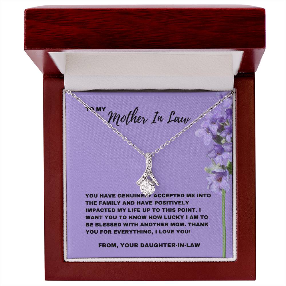 Lucky to Have Another Mom: Heartfelt Jewelry Gift for My Mother-in-Law