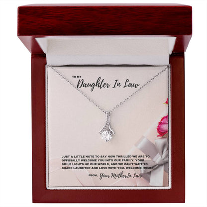 Thrilled to Have You | Welcome Necklace for Daughter-In-Law