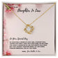 Family Tree Welcome Jewelry Gift  for Daughter-In-Law | Love Knot Necklace