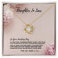 Bright Sparkle Necklace for Daughter-In-Law