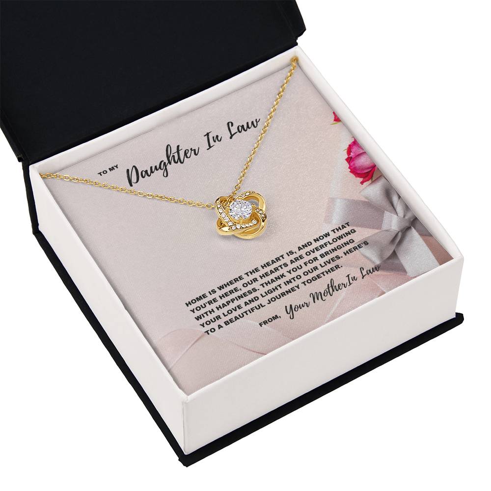 Overflowing With Happiness Necklace Gift for Daughter-In-Law