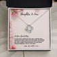 Family Tree Welcome Jewelry Gift  for Daughter-In-Law | Love Knot Necklace