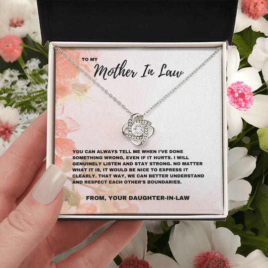 Honest Communication: Boundaries and Respect Mother-in-Law Necklace