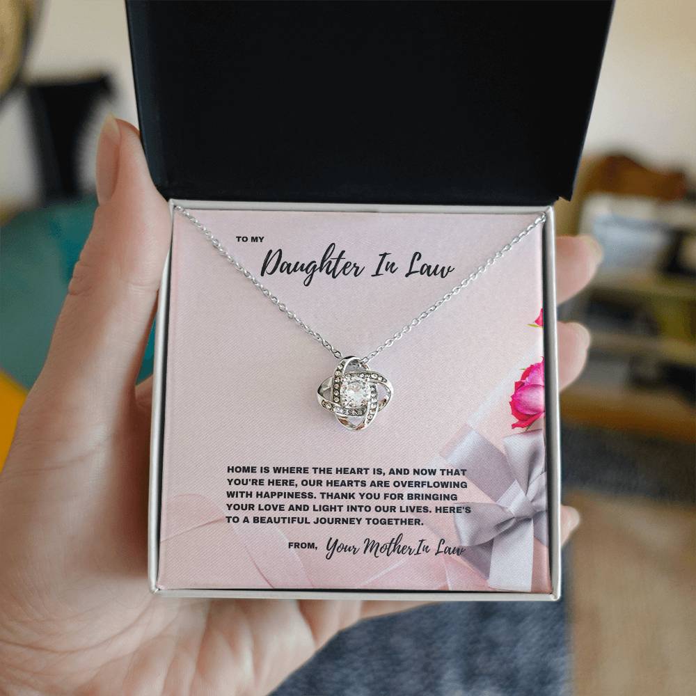 Overflowing With Happiness Necklace Gift for Daughter-In-Law